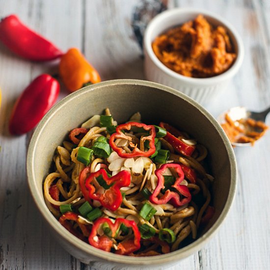 Pumpkin Noodle Bowl