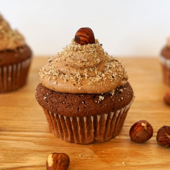 Chocolate & Nutella Cupcakes