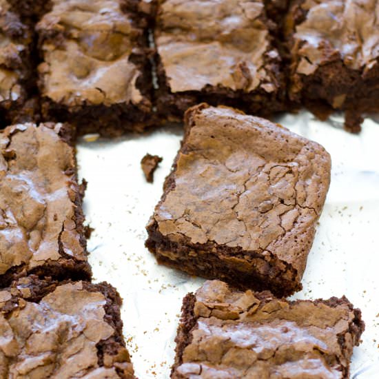 Double Chocolate Fudge Brownies