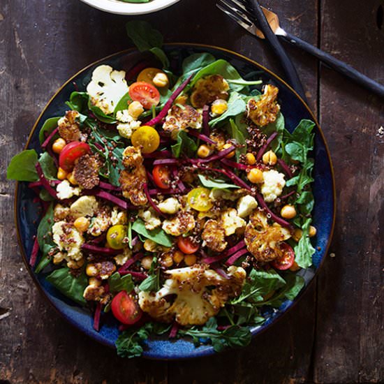 Power Salad with Jalapeno Dressing