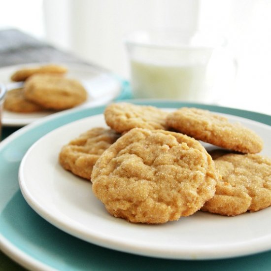 Easy PB Sugar Cookies