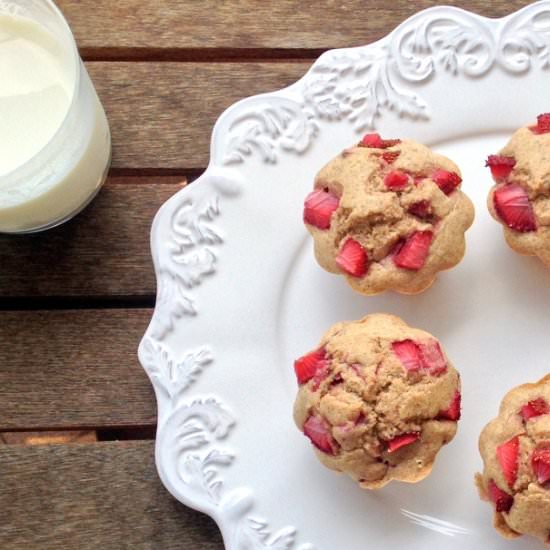 Strawberry Mint Muffins