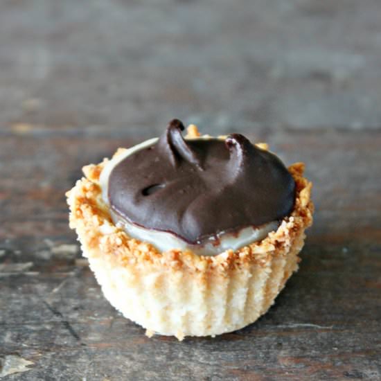 Mini Caramel & Chocolate Tarts