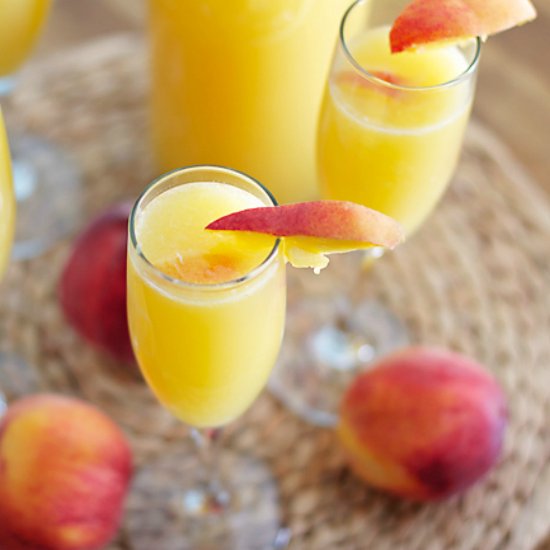 Peach Mimosas