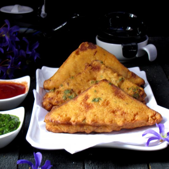 Stuffed Bread Pakora