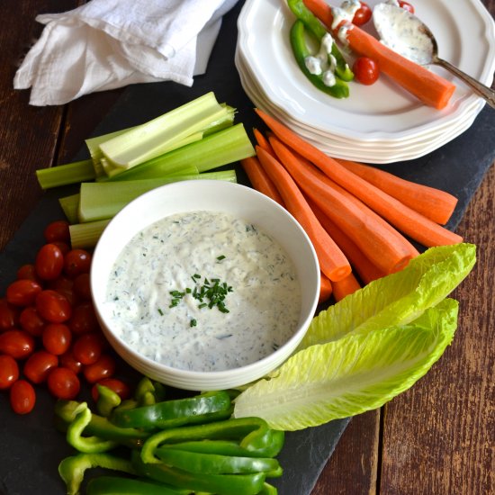 Greek Yogurt Ranch Dip