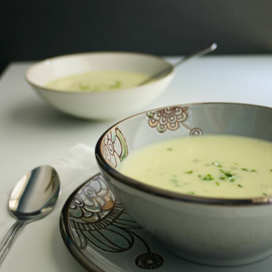 Vichyssoise (Potato and Leek Soup)