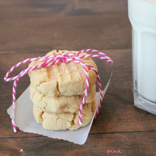 Coconut Flour Shortbread cookies