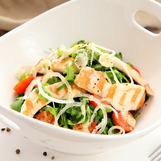 Rocket and Grilled Chicken Salad