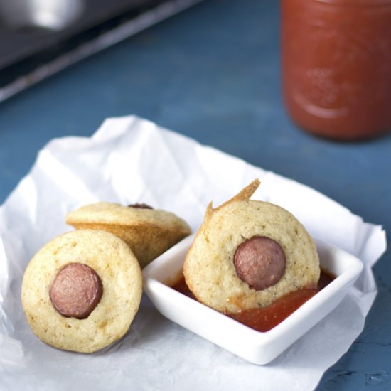 Mini Hot Dog Bites (gf, df, cf)