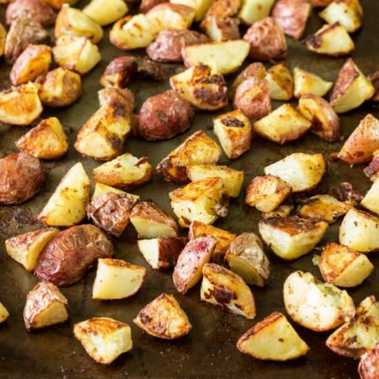 Salt & Vinegar Roasted Potatoes