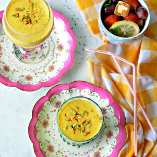 Mango Vanilla Yoghurt Smoothie