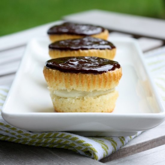 Boston Cream Pie Cupcakes