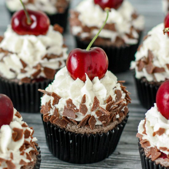 Black Forest Cupcakes