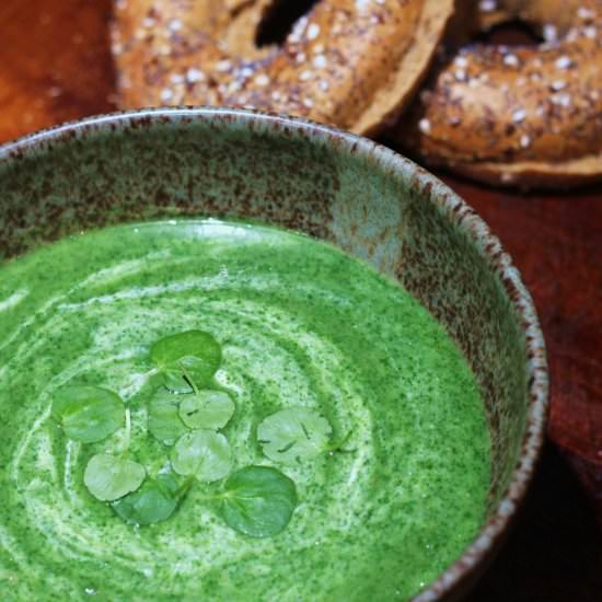 Chilled Watercress Soup