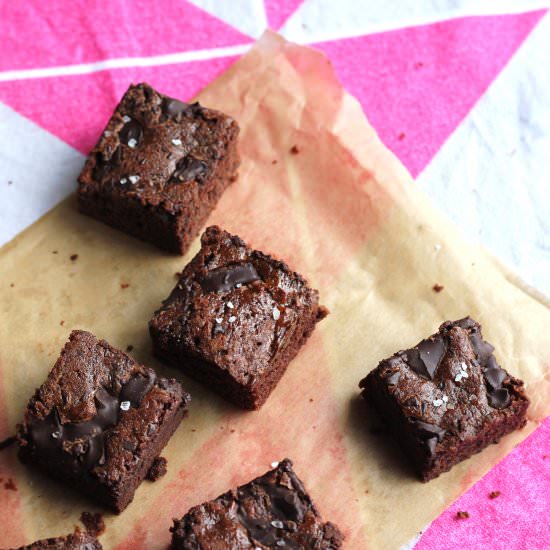 Sea Salt Chocolate Brownies