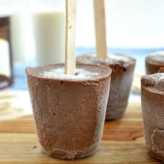 Homemade Fudge Pops