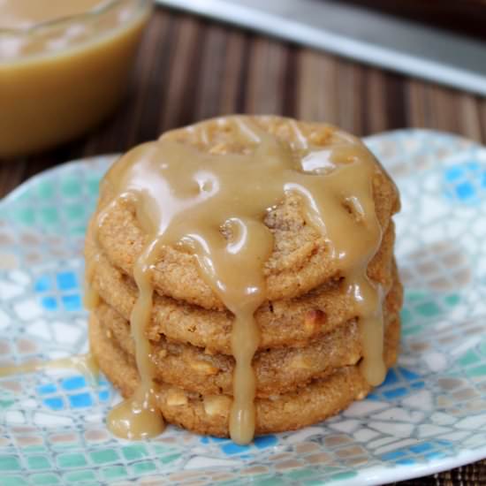 Salted Caramel Peanut Butter Cookie