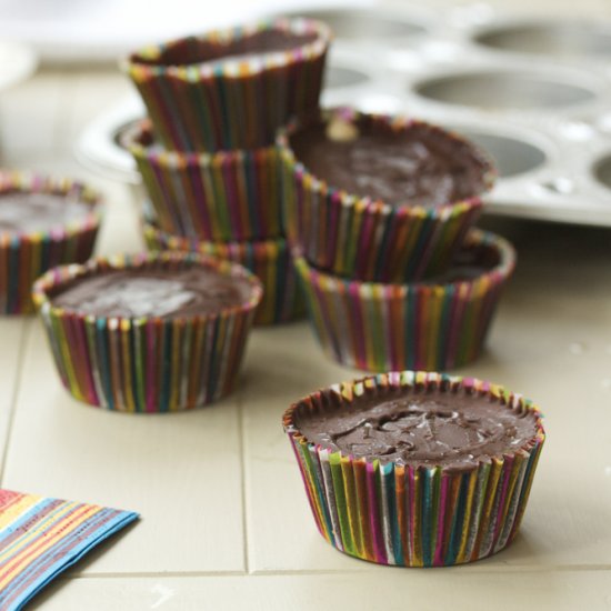 Chocolate PB Ice Cream Cups