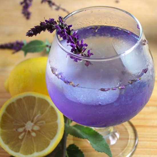 Coconut Lavender Lemonade