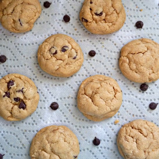 Peanut Butter Meltaway Cookies