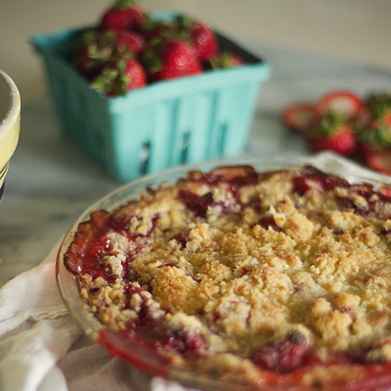 Strawberry Crumble