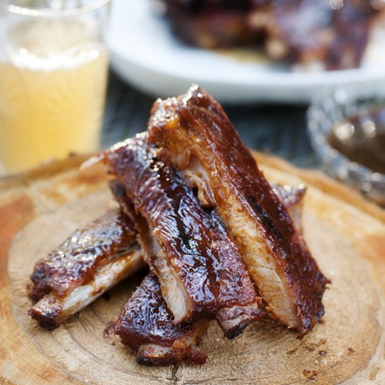 Bourbon Barbecue Ribs