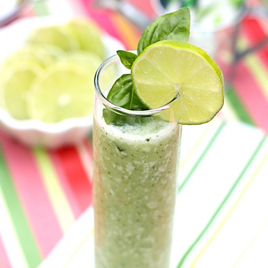 Frozen Basil Blender