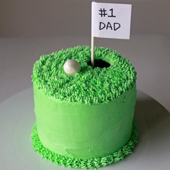 Father’s Day Golf Cake