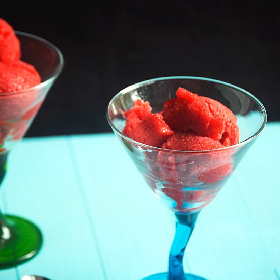 Strawberry Lemon Sorbets