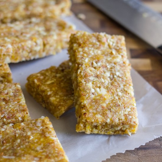 No Bake Apricot Almond Bars