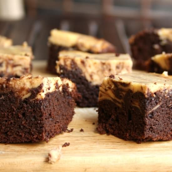 Chocolate Orange Cheesecake Brownie