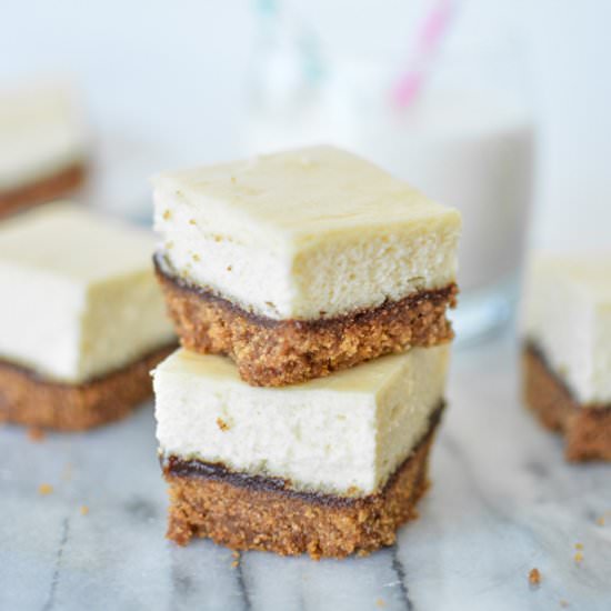 Ginger Cheesecake Bars