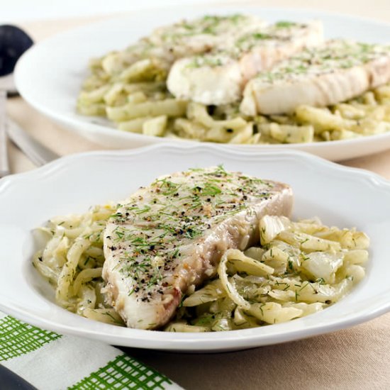 Fennel-Roasted Wild Alaskan Halibut