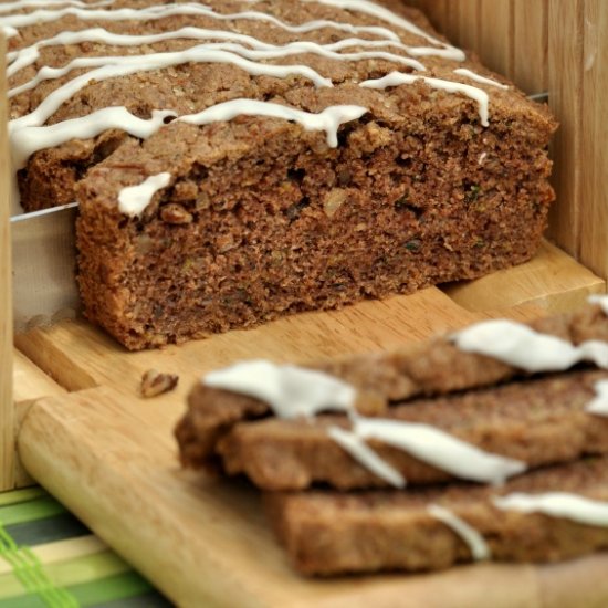 Zucchini Bread (with Coconut Oil) GF