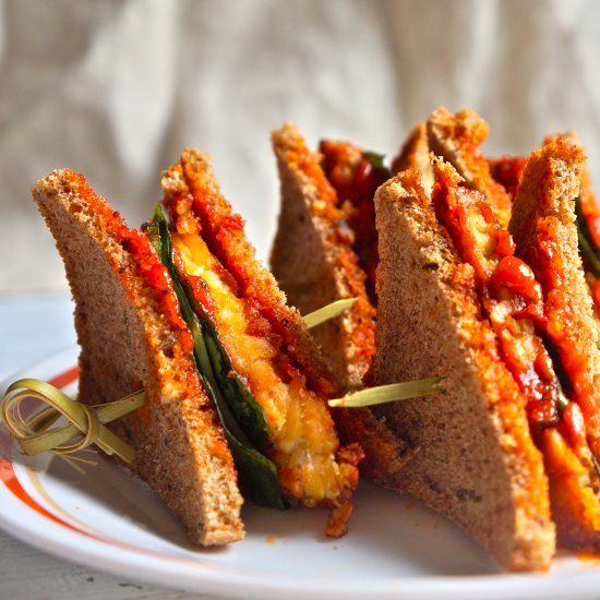 Mini Tempeh Sandwiches