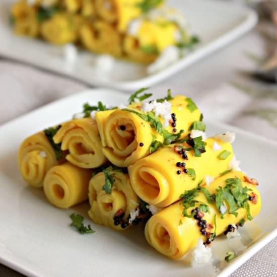 Khandvi, Snack With Chickpea Flour