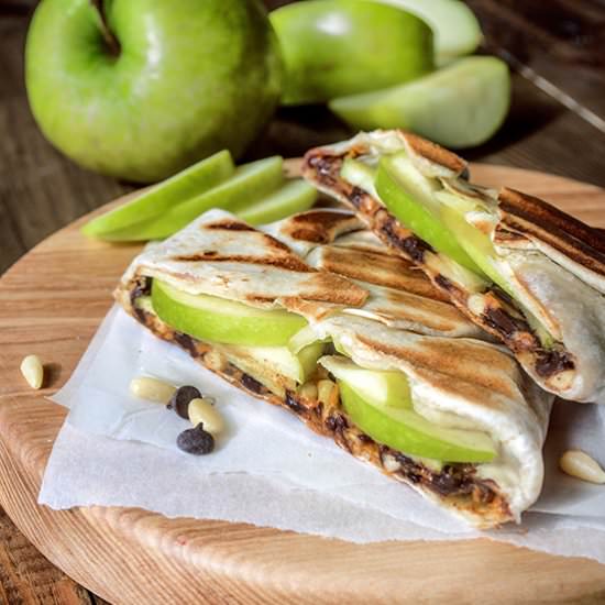 Peanut Butter and Apple Wrap