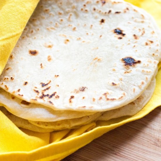 Homemade Flour Tortillas