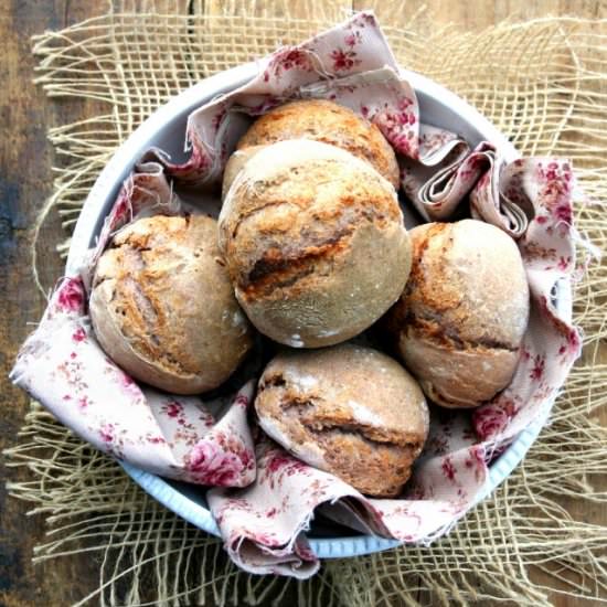 Strawberry Dinner Rolls