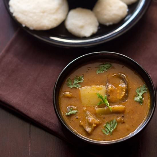 Hotel Style Tiffin Sambar