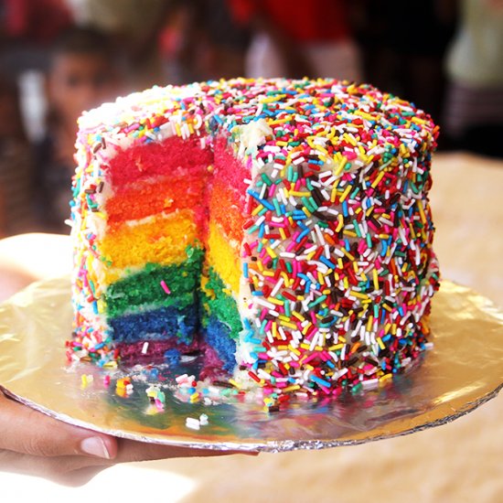 Rainbow Cake