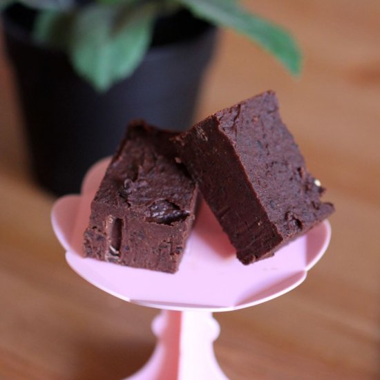 Black Bean Cacao Fudge