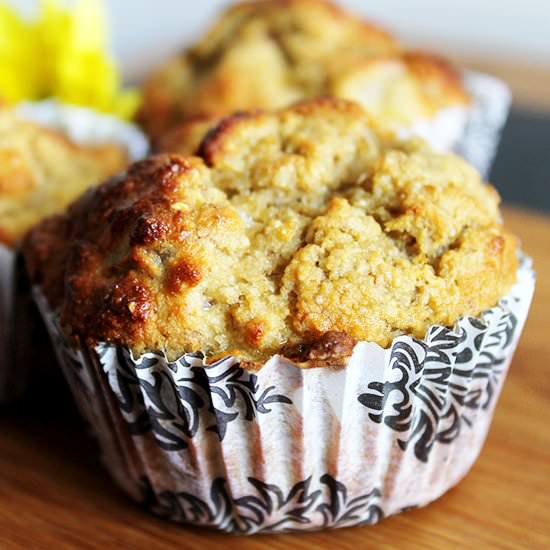 Rhubarb and Ginger Muffins