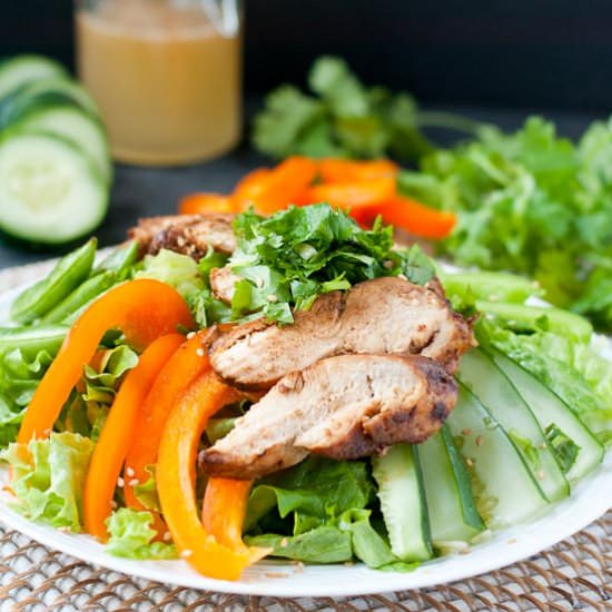 Asian Sesame Chicken Salad