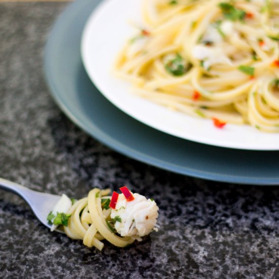 Crab Linguine