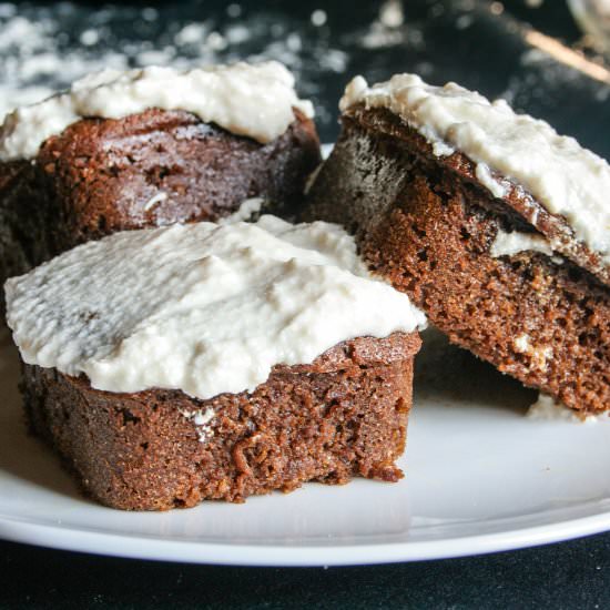 Snake Bites: Molasses Stout Cakes