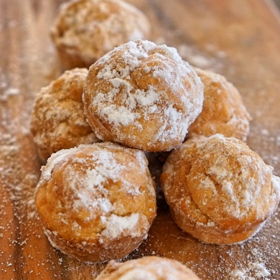 Mini Cinnamon Donut Balls – Baked