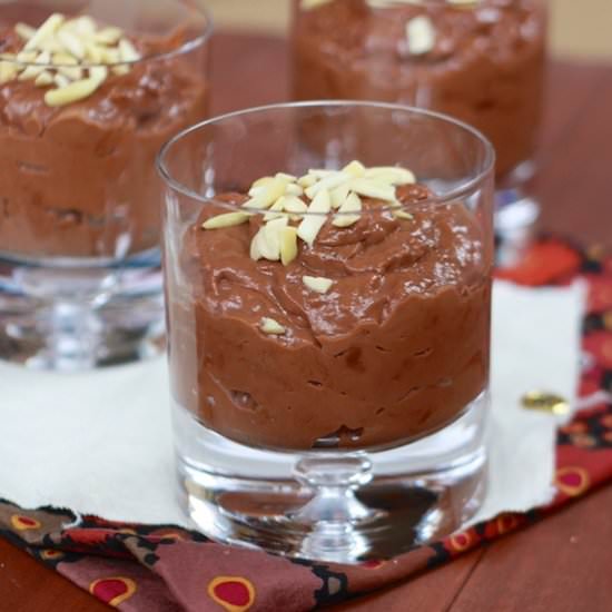 Chocolate Almond Pudding