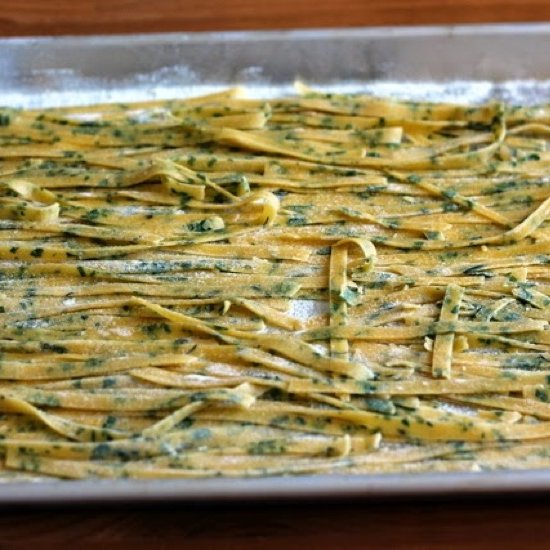 Fresh Herbed Pasta